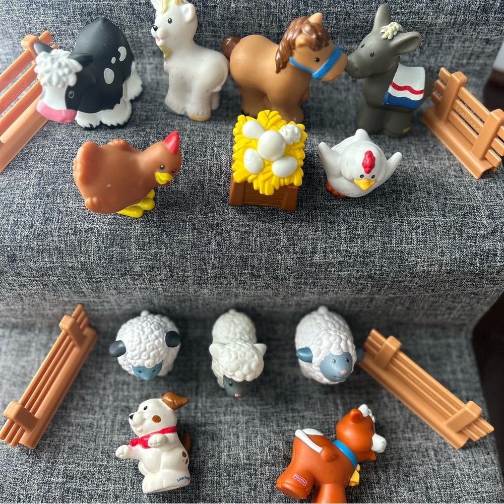 Fisher-Price Little People Toddler Toys Farm Animal Friends
